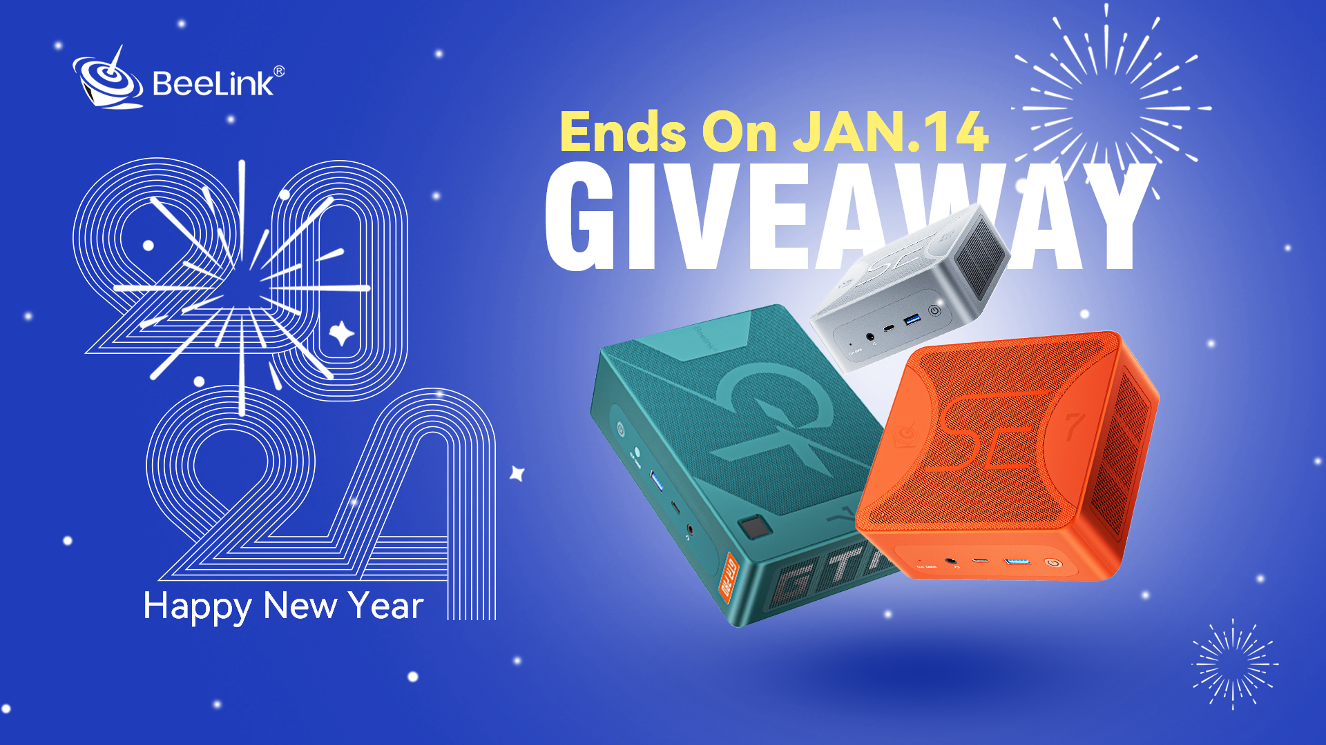 [New Year Giveaway] 3x Beelink Mini PCs